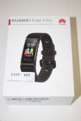 BOXED HUAWEI BAND 4 PRO ACTIVITY TRACKER SMART BAND RRP £44.99Condition ReportAppraisal Available on