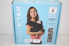 BOXED BABY K'TAN BABY CARRIER SIZE SMALL RRP £42.00Condition ReportAppraisal Available on Request-