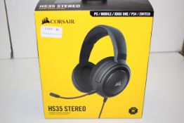 BOXED CORSAIR HS35 STEREO GAMING HEADSET RRP £39.99Condition ReportAppraisal Available on Request-