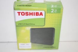 BOXED TOSHIBA USB 3.0 HARD DRIVE 2TB RRP £70.19Condition ReportAppraisal Available on Request- All