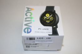 BOXED SAMSUNG GALAXY WATCH ACTIVE RRP £180.00Condition ReportAppraisal Available on Request- All
