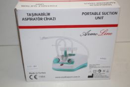 BOXED MEDIMPORT PORTABLE SUCTION UNIT ARMO LINE RRP £109.99Condition ReportAppraisal Available on