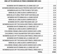 ONE LOT TO CONTAIN 20 ITEMS COMBINED RRP £465 (1054)Condition ReportALL ITEMS ARE BRAND NEW WITH