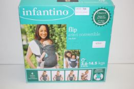 BOXED INFANTINO FLIP 4-IN-1 CONVERTIBLE CARRIER RRP £34.98Condition ReportAppraisal Available on