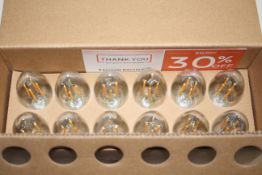 12X BOXED MODERN LIGHT BULBS Condition ReportAppraisal Available on Request- All Items are
