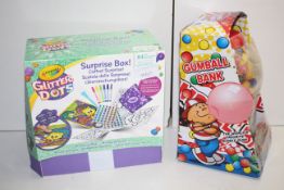 2X BOXED ITEMS BY CRAYOLA & GUMBALL BANKCondition ReportAppraisal Available on Request- All Items