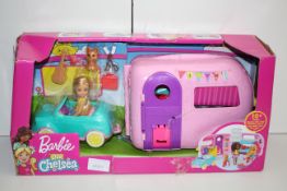 BOXED BARBIE CLUB CHELSEA CAR & CARAVAN TOY SET RRP £29.99Condition ReportAppraisal Available on