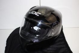 UNBOXED JDC MOTORCYCLE HELMET PRISM FP02 59-60 ECE APPROVED RRP £34.90Condition ReportAppraisal