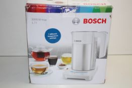 BOXED BOSCH STYLINE KETTLE WHITE 1.7L RRP £89.99Condition ReportAppraisal Available on Request-