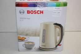 BOXED BOSCH 300W 1.7L KETTLE CREAM Condition ReportAppraisal Available on Request- All Items are
