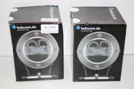 2X BOXED LEDSCOM 15W GU5 SPOTLIGHT FITTINGS COMBINED RRP £47.00Condition ReportAppraisal Available