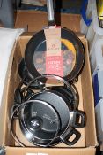 6X ASSORTED PANS BY DE BUYER & TEFAL (IMAGE DEPICTS STOCK)Condition ReportAppraisal Available on