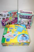 3X ASSORTED BOXED ITEMS TO INCLUDE SES, GLITTER TATTOO'S & OTHER (IMAGE DEPICTS STOCK)Condition