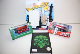 4X ASSORTED BOXED ITEMS TO INCLUDE CHESS, BRIO, HAPE & OTHER (IMAGE DEPICTS STOCK)Condition