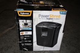 BOXED FELLOWES POWERSHRED M-8C SHREDDER RRP £71.99Condition ReportAppraisal Available on Request-