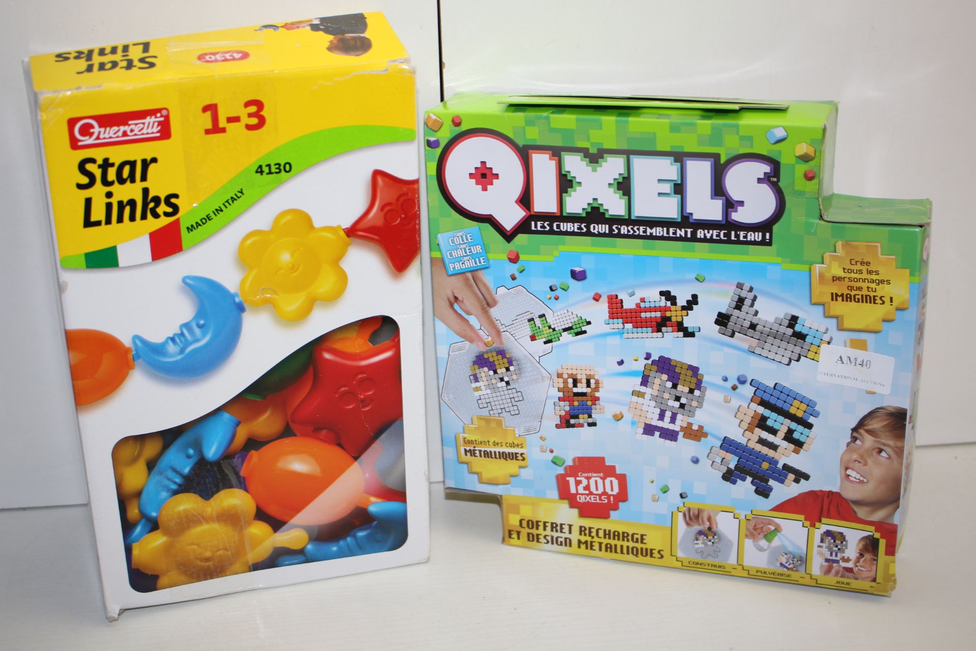 2X BOXED TOYS TO INCLUDE QIXELS & STAR LINKSCondition ReportAppraisal Available on Request- All