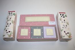 3X ASSORTED ITEMS TO INCLUDE YANKEE CANDLES & BABY MEMORY BOX (IMAGE DEPICTS STOCKCondition