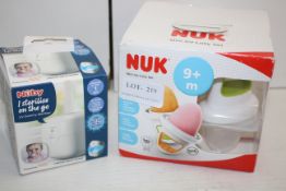 2X BOXED BABY ITEMS TO INCLUDE NUBY & NUK (IMAGE DEPICTS STOCK)Condition ReportAppraisal Available