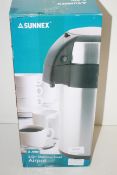 BOXED SUNNEX 3.0LTR STAINLESS STEEL AIRPORTCondition ReportAppraisal Available on Request- All Items