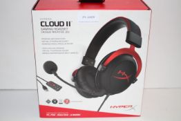 BOXED HYPER X CLOUD 2 GAMING HEADSET RRP £63.37Condition ReportAppraisal Available on Request- All