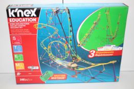 BOXED K'NEX EDUCATION ROLLER COASTER BUILDER SET RRP £77.00Condition ReportAppraisal Available on