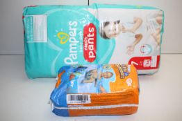 2X ASSORTED ITEMS BTO INCLUDE PAMPERS & LITTLE SWIMMERS (IMAGE DEPICTS STOCK)Condition