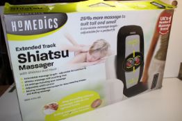 BOXED HOMEDICS EXTENDED TRACK SHIATSU MASSAGER WITH SHIATSU AND HEAT RRP £124.72Condition