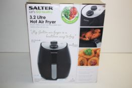 BOXED SALTER 3.2 LITRE HOT AIR FRYER RRP £59.99Condition ReportAppraisal Available on Request- All