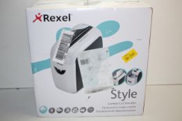BOXED REXEL STYLE CONFETTI CUT SHREDDER RRP £59.99Condition ReportAppraisal Available on Request-