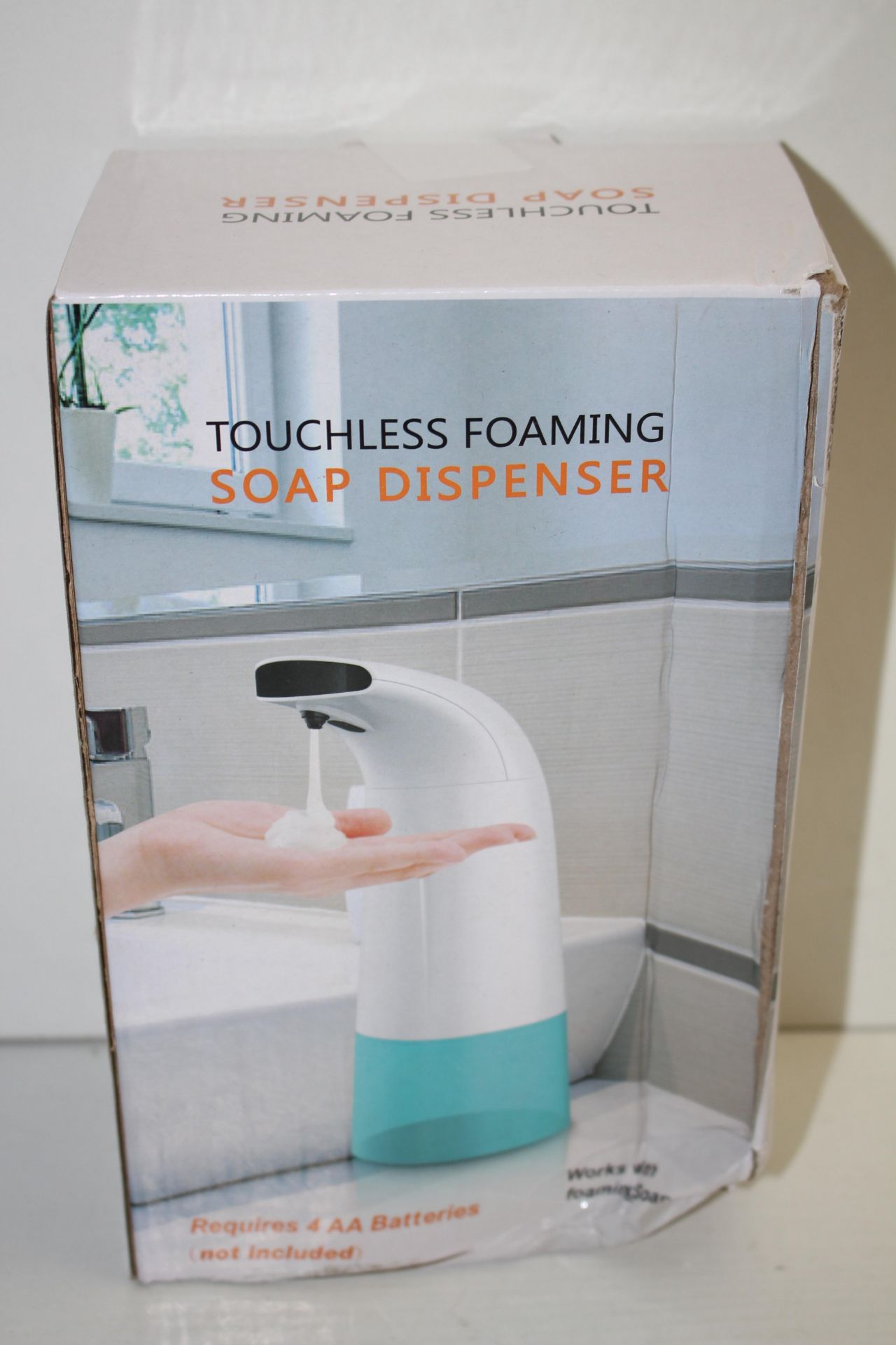 BOXED TOUCHLESS FOAMING SOAP DISPENSERCondition ReportAppraisal Available on Request- All Items