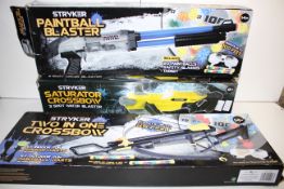 3X ASSORTED STRYKER TOYS (IMAGE DEPICTS STOCK)Condition ReportAppraisal Available on Request- All