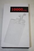 BOXED 10000MAH POWER BANK MODEL: Y008Condition ReportAppraisal Available on Request- All Items are