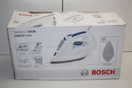 BOXED BOSCH SENSIXX'X DA30 2400W STEAM IRON MAX RRP £79.99Condition ReportAppraisal Available on