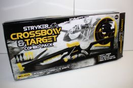 8X BOXED STRYKER CROSSBOW & TARGET SETS COMBINED RRP £160.00 (IMAGE DEPICTS STOCK)Condition