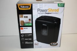 BOXED FELLOWES POWERSHRED 8MC SHREDDER RRP £49.99Condition ReportAppraisal Available on Request- All