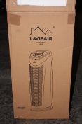 BOXED LAVIEAIR AIR PURIFIER 9908 RRP £87.85Condition ReportAppraisal Available on Request- All Items