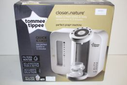 BOXED TOMMEE TIPPEE CLOSER TO NATURE PERFECT PREP MACHINE RRP £70.00Condition ReportAppraisal