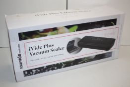 BOXED SOUSVIDE TOOLS IVIDE PLUS VACUUM SEALER RRP £82.59Condition ReportAppraisal Available on