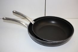 2X ASSORTED CIRCULON FRYING PANS Condition ReportAppraisal Available on Request- All Items are