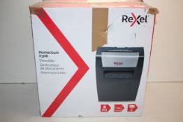 BOXED REXEL MOMENTUM X308 SHREDDER RRP £47.99Condition ReportAppraisal Available on Request- All