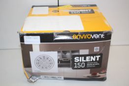 BOXED ENVIROVENT SILENT 150 KITCHEN & UTILITY EXTRACT FAN RRP £73.98Condition ReportAppraisal