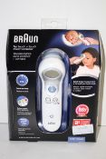 BOXED BRAUN NO TOUCH + TOUCH THERMOMETER NTF3000 RRP £65.99Condition ReportAppraisal Available on