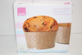 5 BOXED DISPOSABLE PANETTONE MOULDS BY IBILICondition ReportAppraisal Available on Request- All