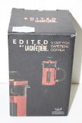 BOXED EDITED BY LA CAFETIERE 3 CUP COPPERCondition ReportAppraisal Available on Request- All Items