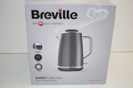 BOXED BREVILLE LUSTRA COLLECTION STORM GREY KETTLECondition ReportAppraisal Available on Request-