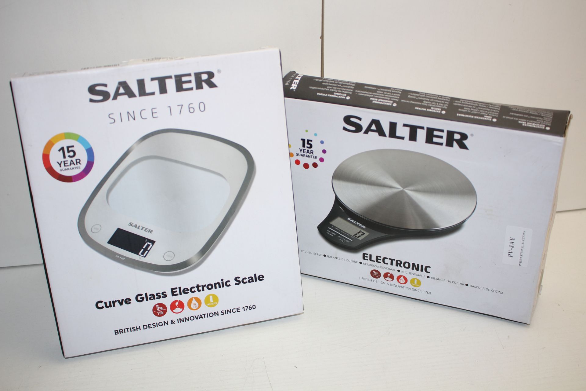 2X BOXED ASSORTED SETS SALTER SCALES (IMAGE DEPICTS STOCK)Condition ReportAppraisal Available on