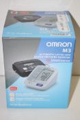 BOXED OMRON M3 AUTOMATIC UPPER ARM BLOOD PRESSURE MONITOR RRP £47.99Condition ReportAppraisal