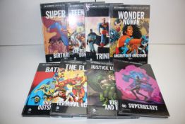 8X ASSORTED BRAND NEW DC COMICS GRAPHIC NOVEL COLLECTION TITLES COMBINED RRP £160.00 (THESE BOOKS