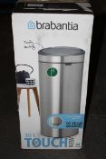 BOXED BRABANTIA 30 L TOUCH BIN RRP £39.99Condition ReportAppraisal Available on Request- All Items
