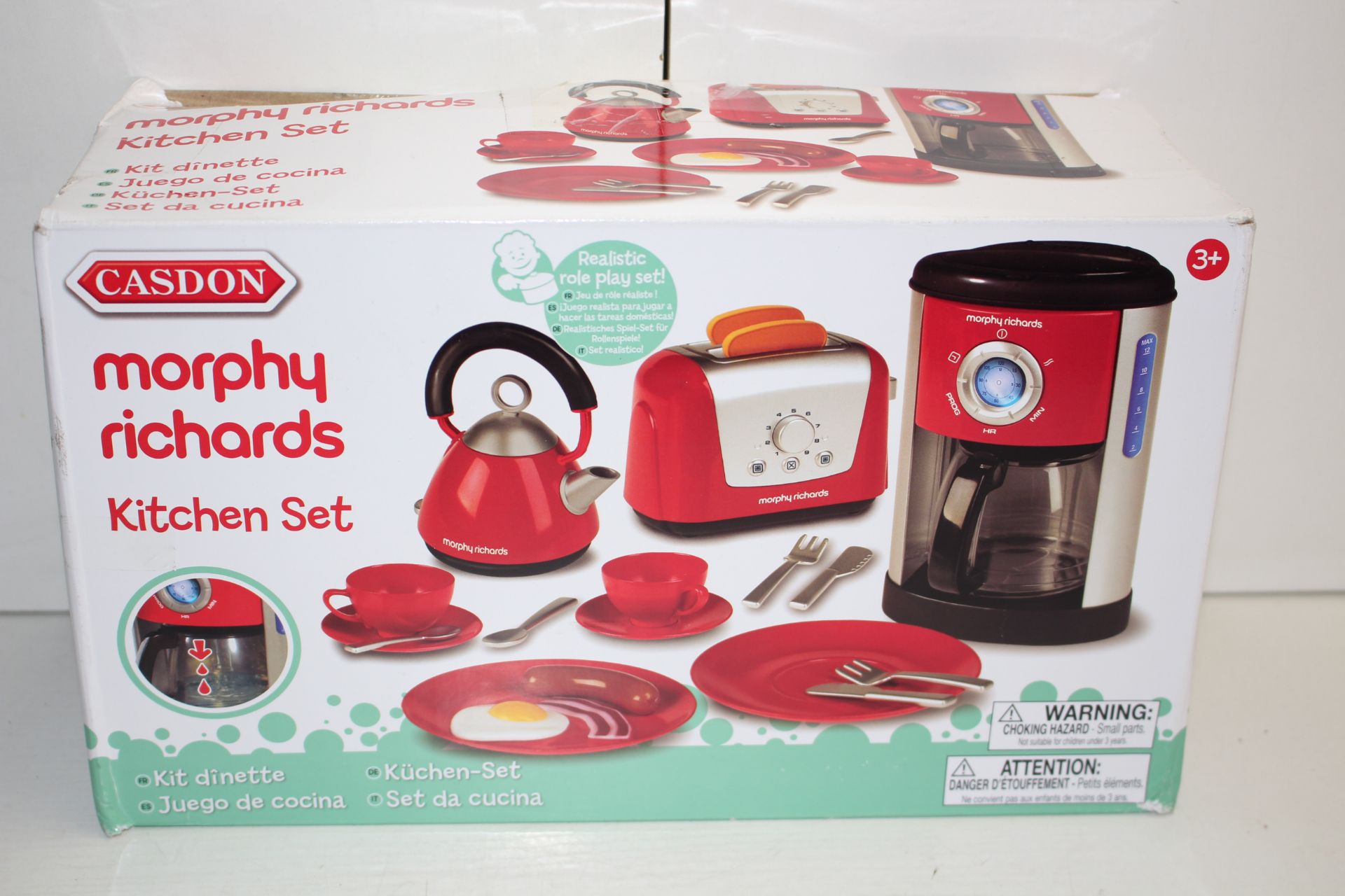 BOXED CASDON MORPHY RICHARDS KITCHEN SET TOYCondition ReportAppraisal Available on Request- All